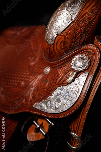 Western Saddle Detail