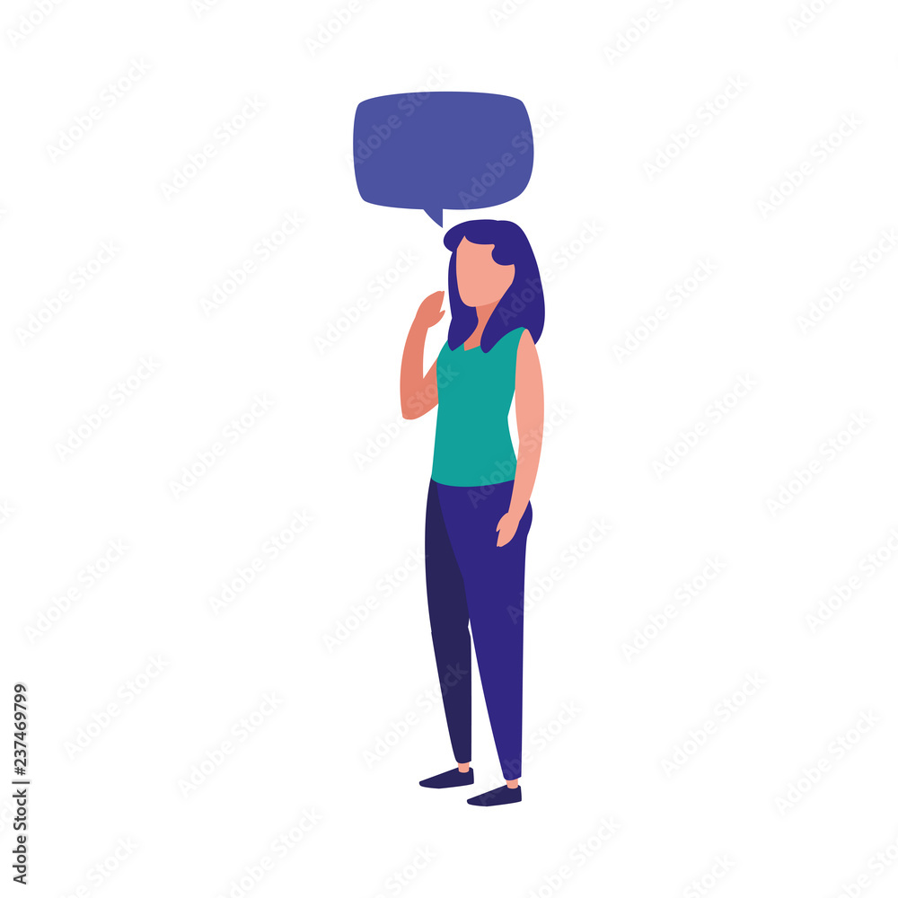 woman dialogue speech bubble woman dialogue speech bubble