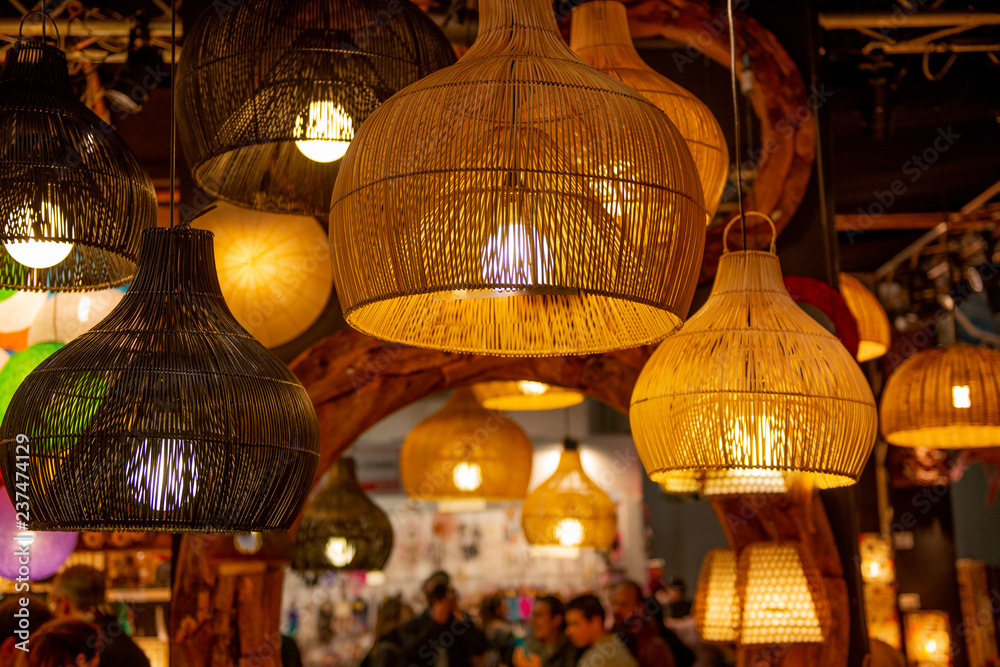 Fototapeta premium craft lamps