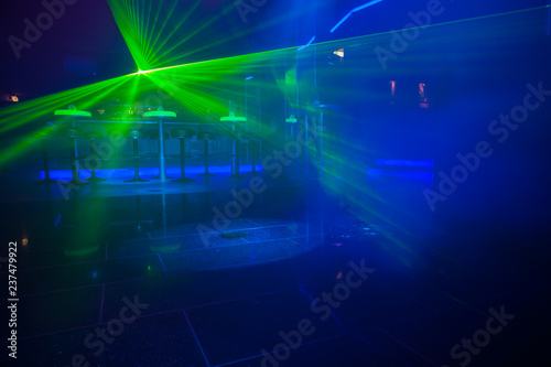 Lasershow Diskothek