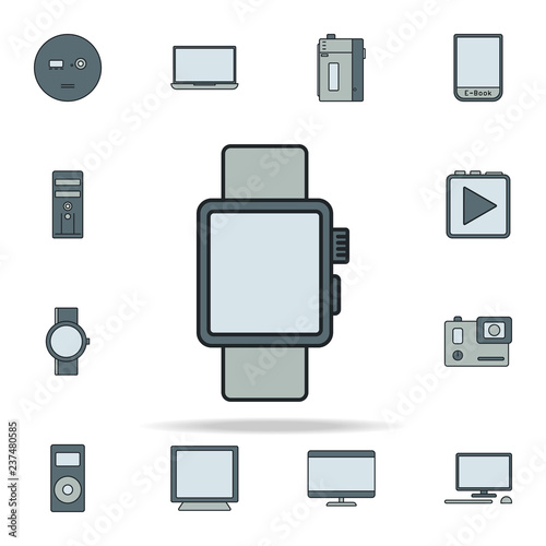 smart watches icon. Devices icons universal set for web and mobile