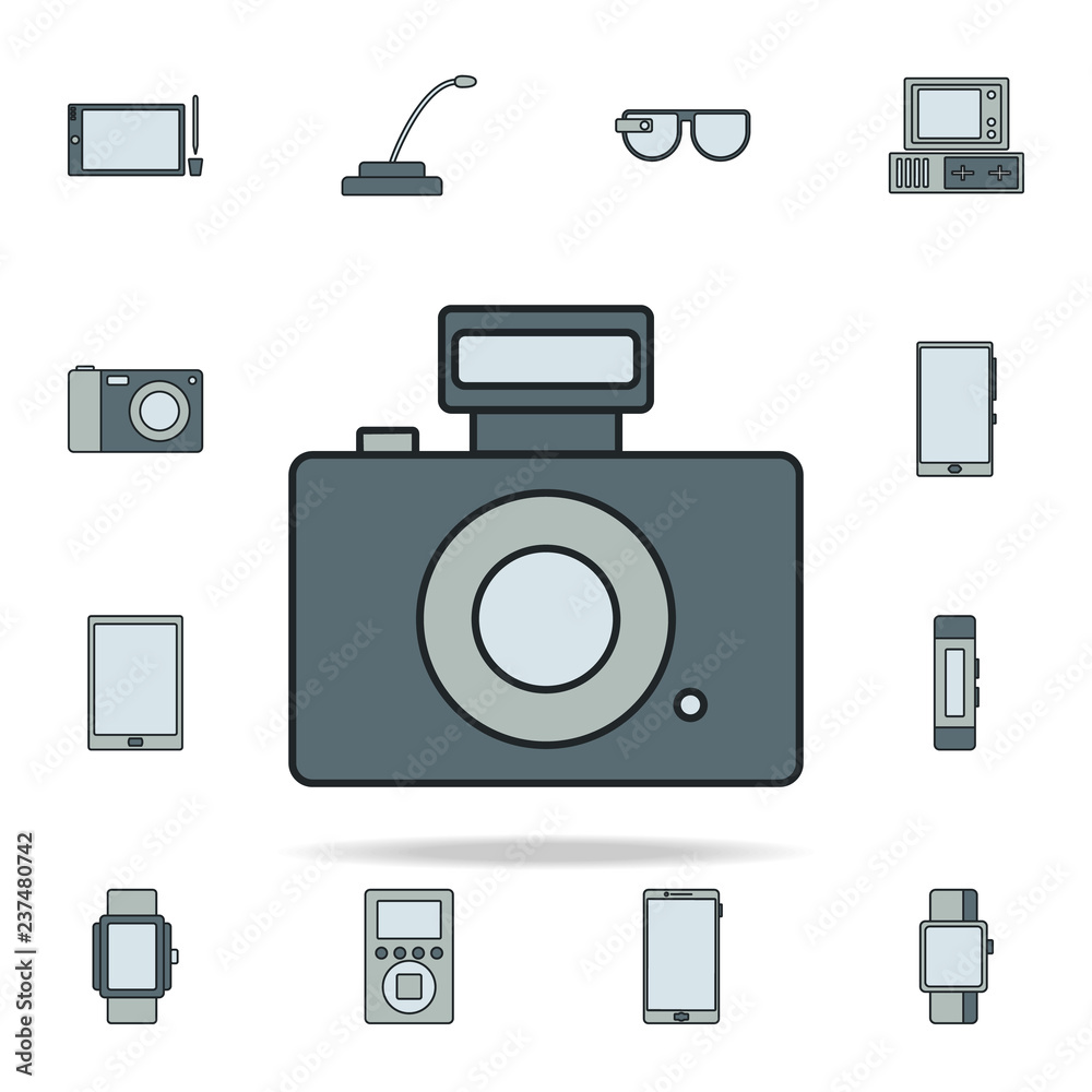video camera icon. Devices icons universal set for web and mobile