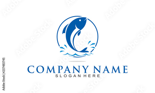 Fish logo design