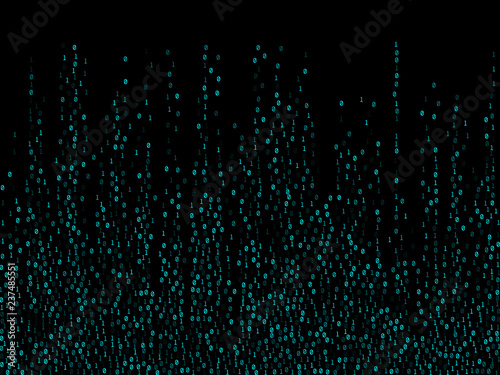 Binary code cyber monday sale background.