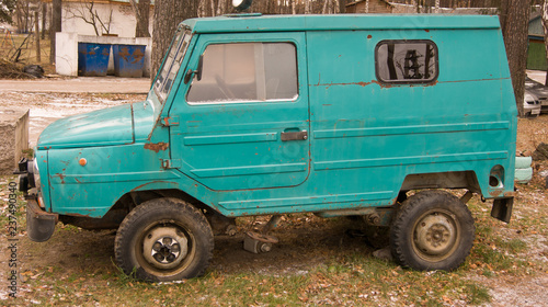 old all-terrain vehicle