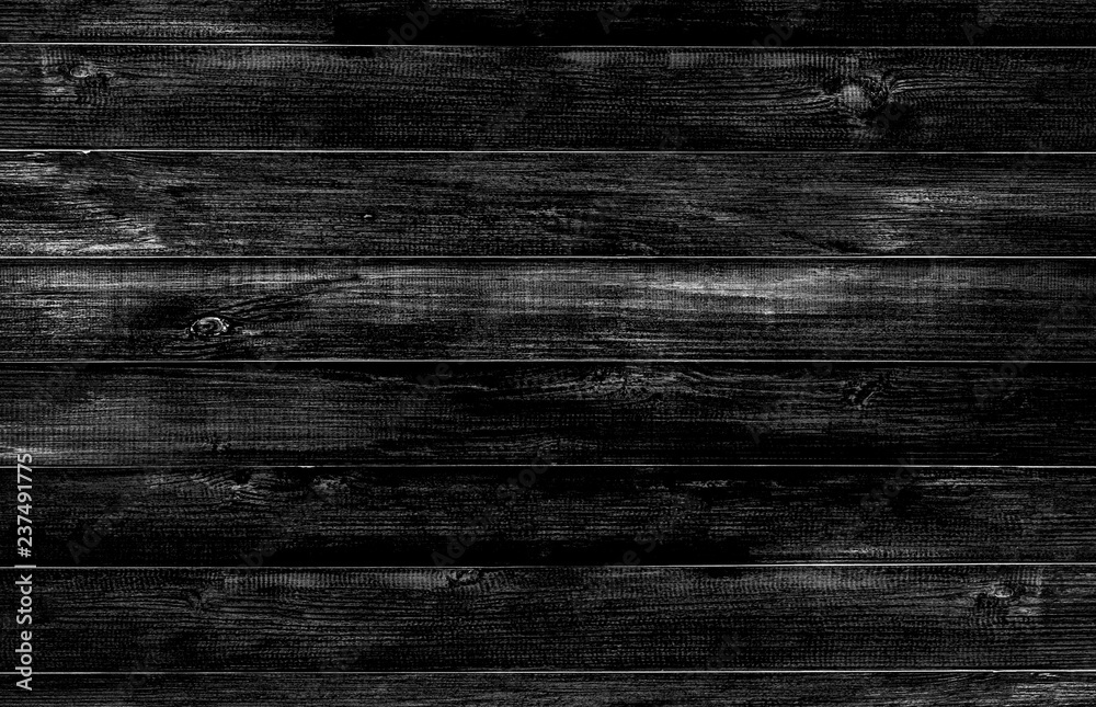 Black wood floor texture background. Abstract black background wood ...