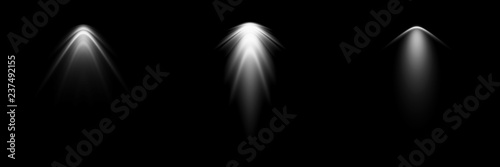 Dark background with spotlights