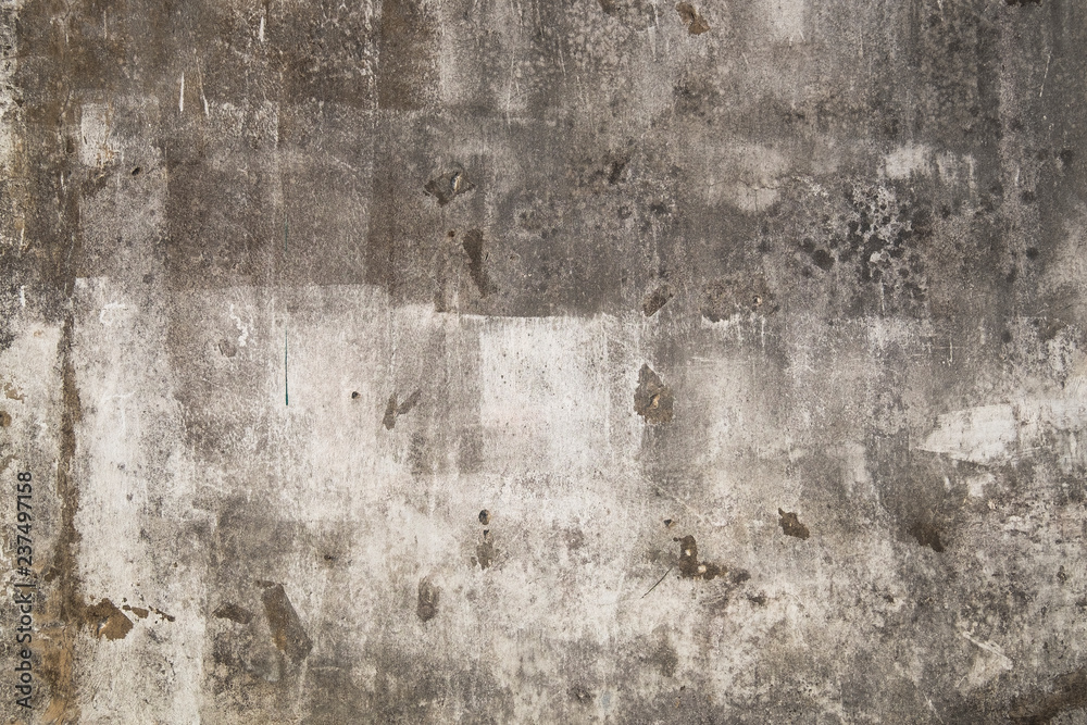 Fototapeta premium Grunge, brudne i wyblakły betonowe ściany tekstury tła