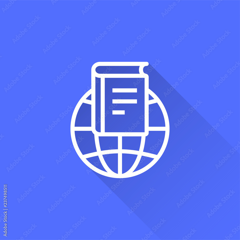 E-learning distance education - vector icon for graphic and web design. E-learning distance education - vector icon for graphic and web design.