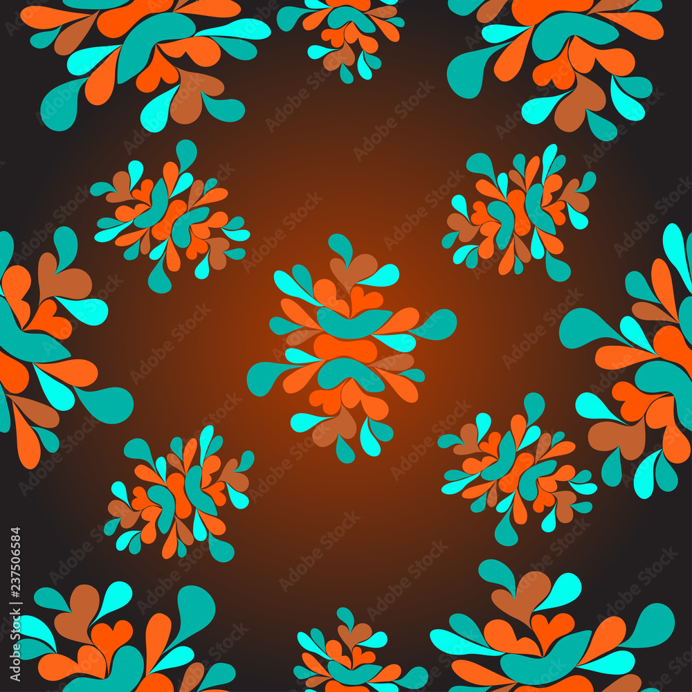 Obraz premium Abstract colored background illustration