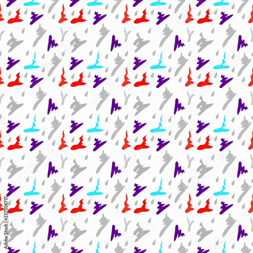 abstract white pattern illustration