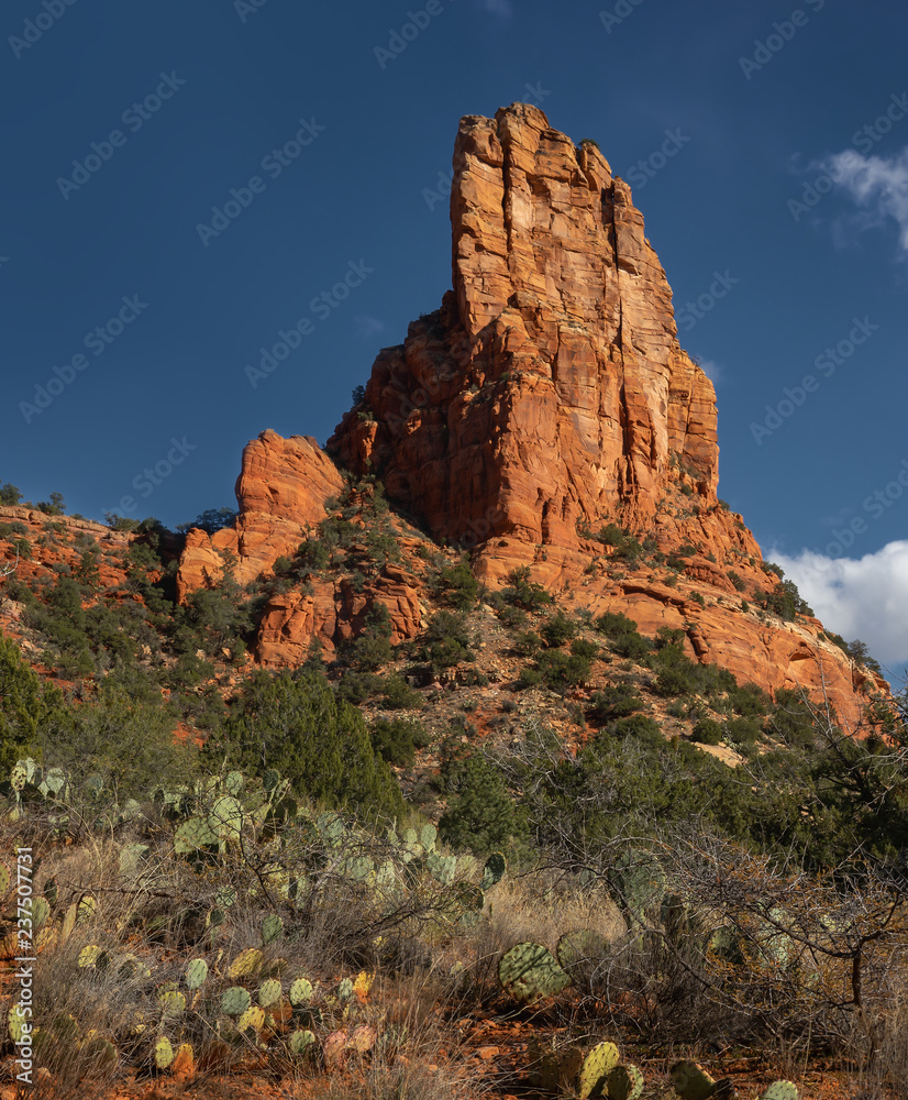 Sedona, Cathedral Rock, Arizona desert landscape