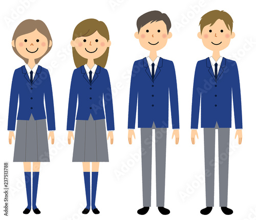 制服　学生　高校生