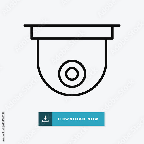 Cctv vector icon