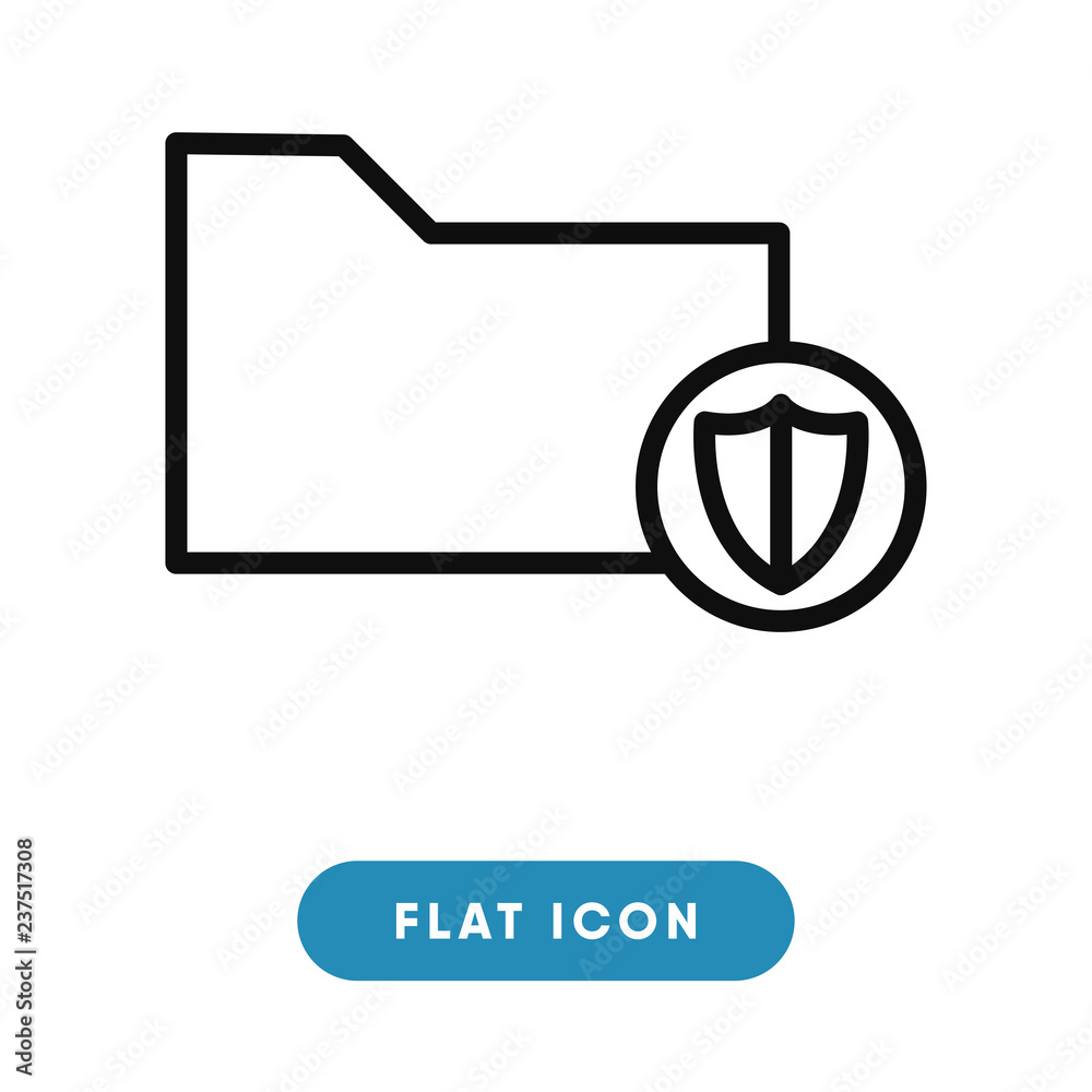 Folder vector icon Folder vector icon