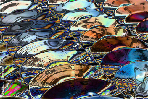 Photography a large collection of 33 laps vinyl records from the 60s and 70s, music of all k
