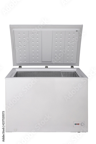 freezer on a white background