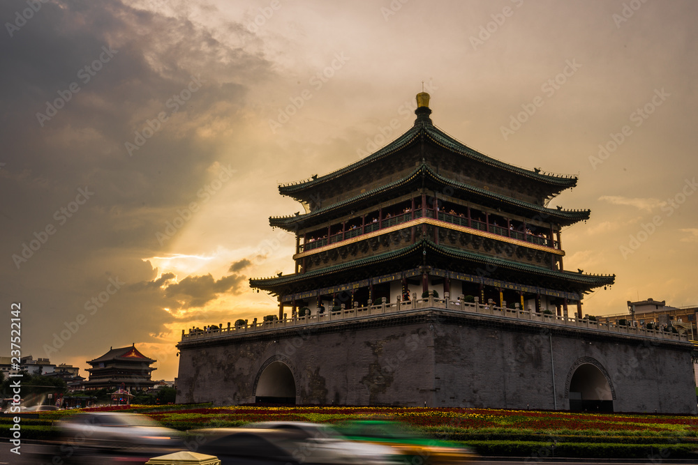 Fototapeta premium 钟楼 Xi’an
