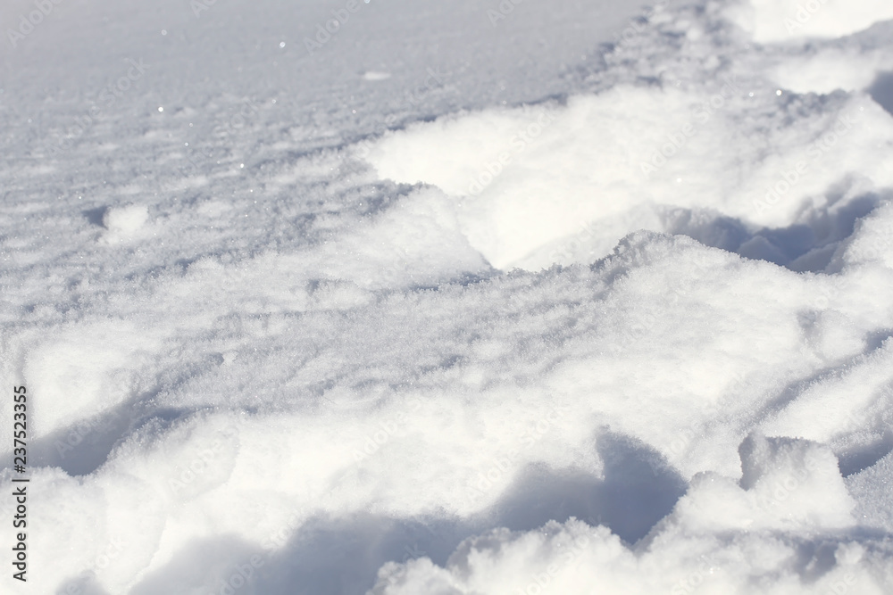 Winter texture, snow background Winter texture, snow background