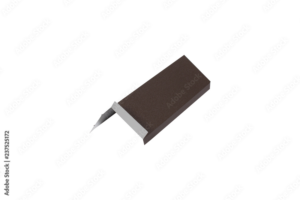 Roofing products for roofs of houses from a metal tile