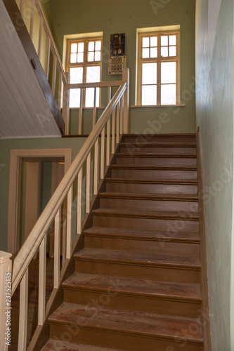 Kolmanskuppe, aslo known as Kolmanskop, a diamond mining ghost town on the Skeleton Coast of Namibia.