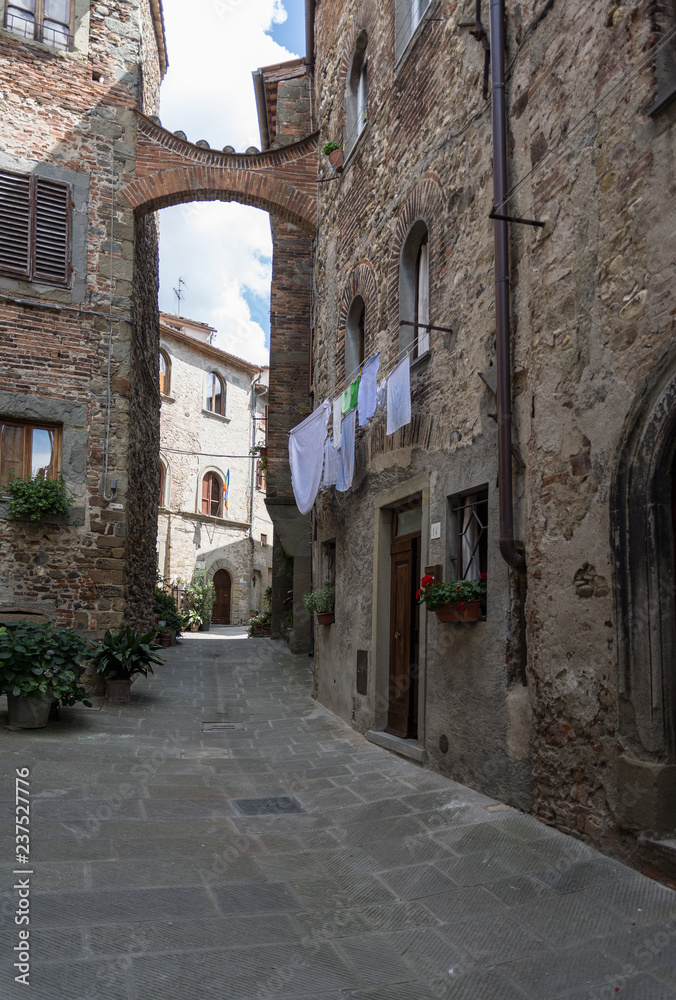 medieval village of Tuscany