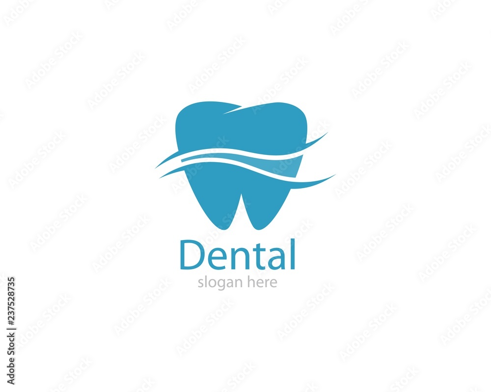 Smile Dental logo Template vector illustration icon design Smile Dental logo Template vector illustration icon design