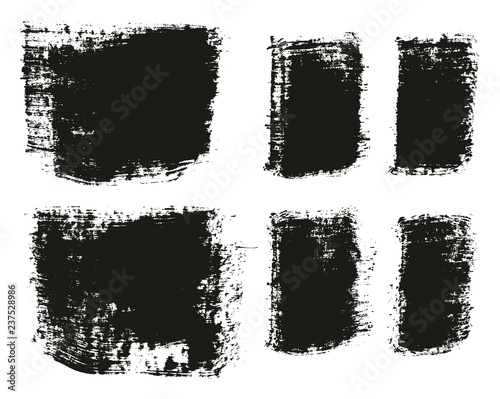 Paint Brush Wide Background   Lines High Detail Abstract Vector Background Mix Set 118