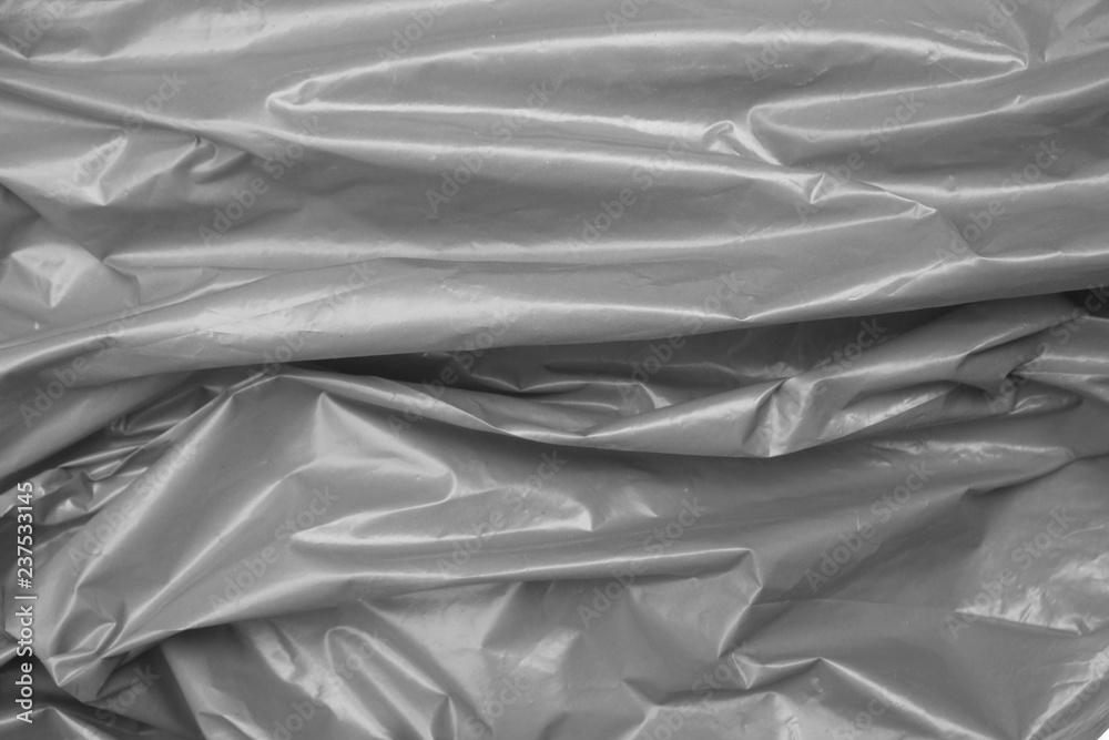 gray plastic bag texture