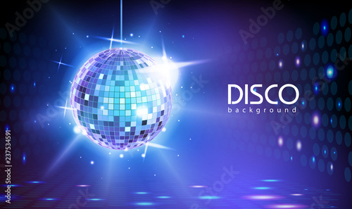 Disco ball background