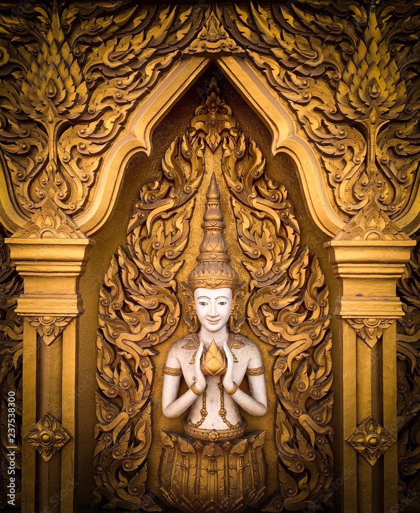 Buddha carving