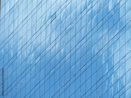 Glass building