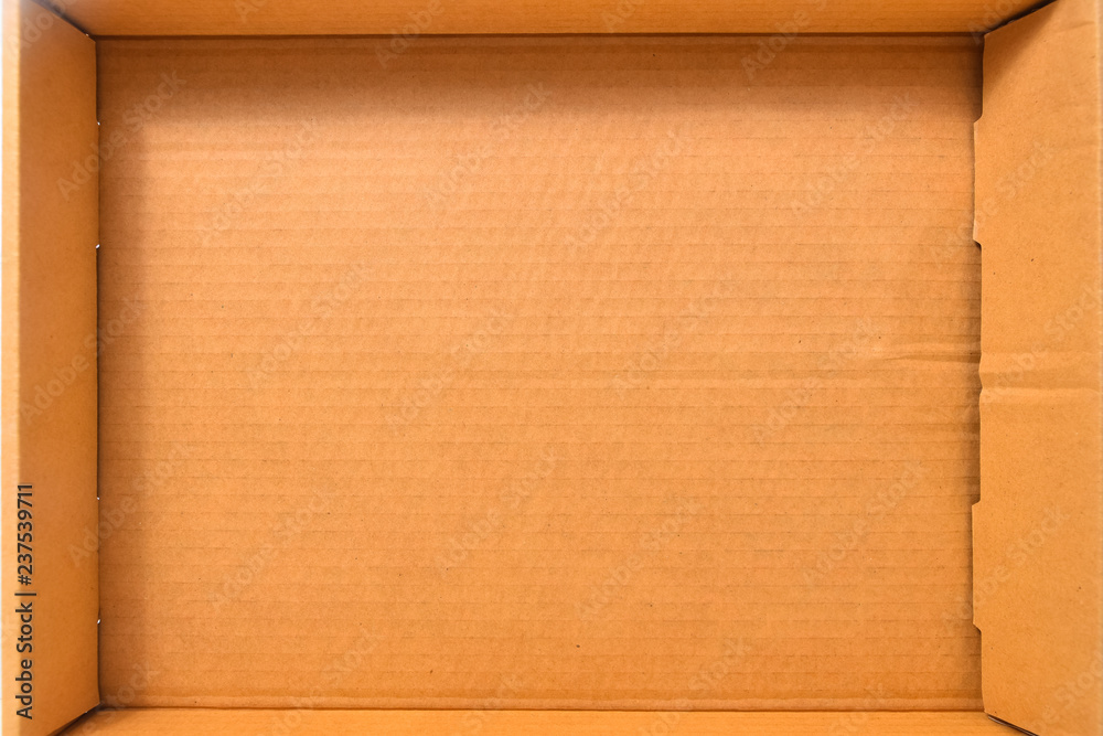 Fototapeta premium Close up paper box carton new texture detail background