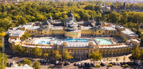 Bath Sections taken from a height by a drone
