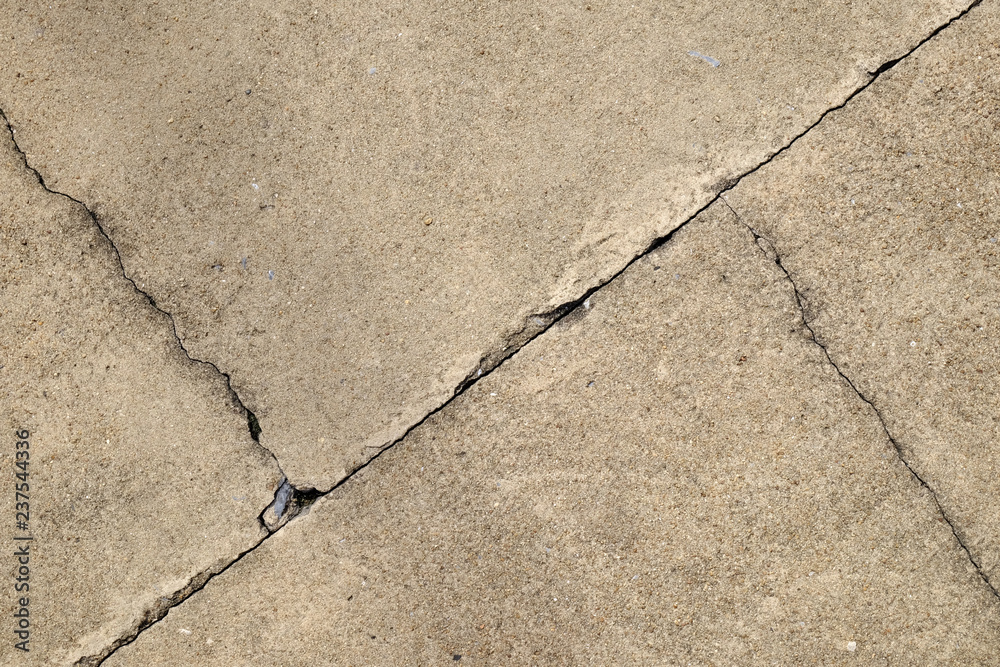 Obraz premium crack concrete floor texture