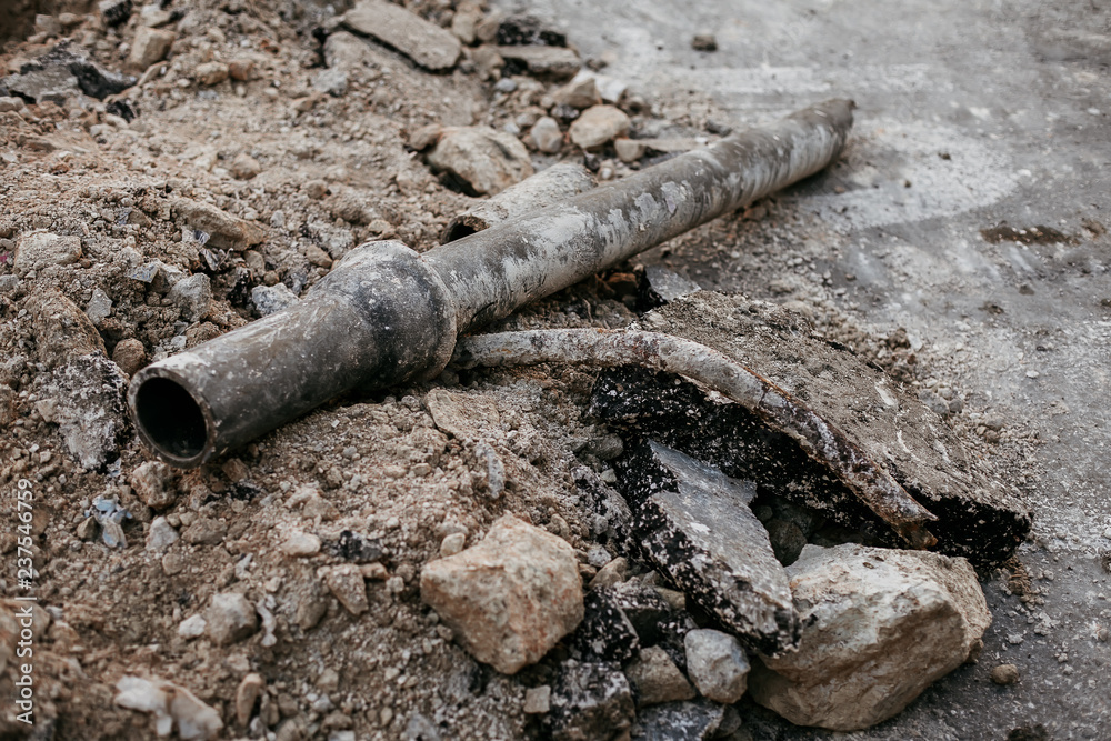 Replacement of drainage pipes to prevent flooding Replacement of drainage pipes to prevent flooding