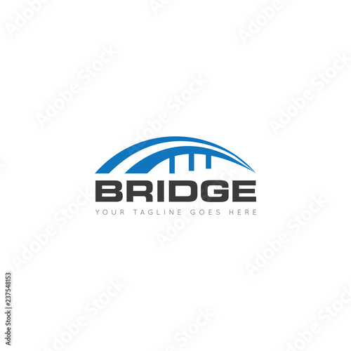 bridge logo, icon, symbol, design template