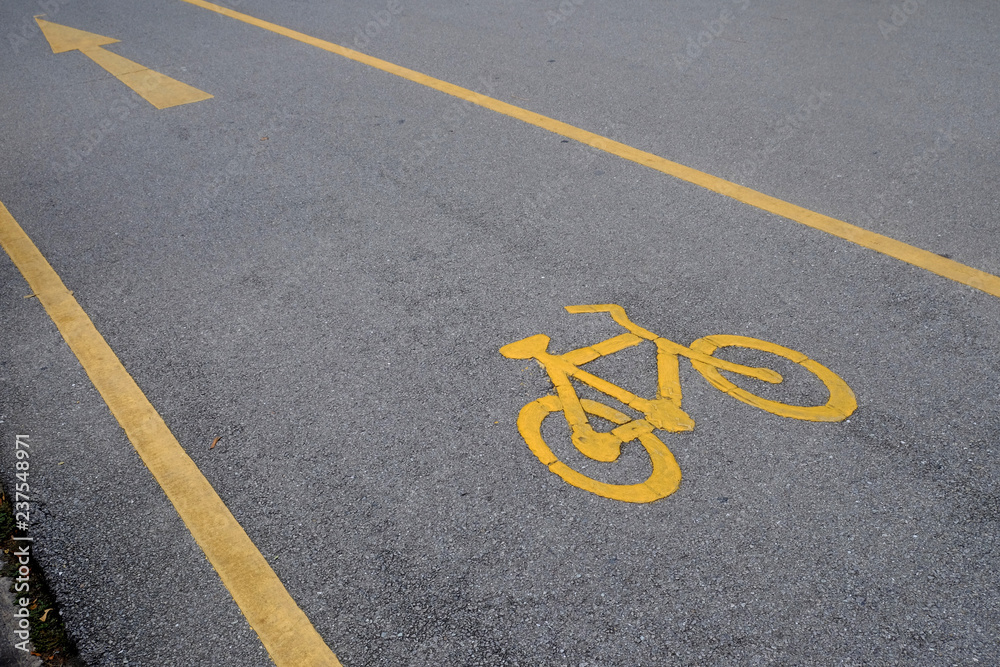 Bicycle Lanes in Park Bicycle Lanes in Park
