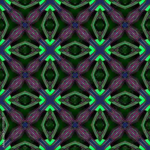 Seamless abstract pattern, graphics. Illustration, can be used for fabrics, wallpaper and wrapping paper.