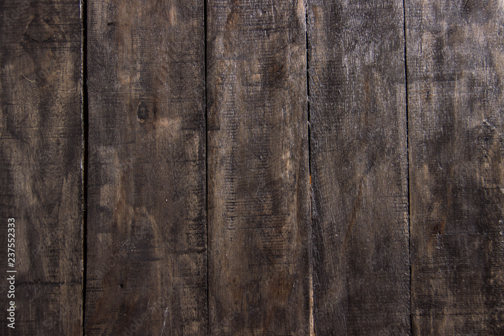 Texture of dark aged wood Texture of dark aged wood