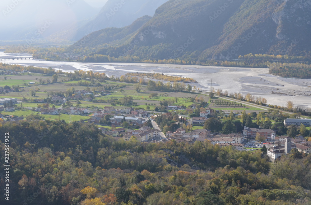 Naklejka premium Montagna