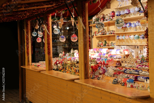 Christmas decorations shop
