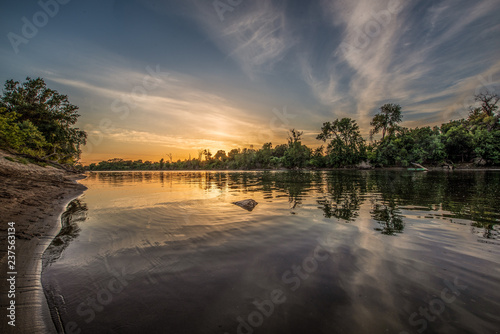 Sunset on the American River, Sacramento