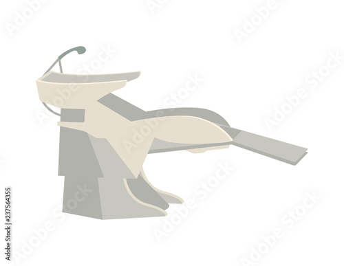 Basin Washing Hair Hairdressers Procedure Vector