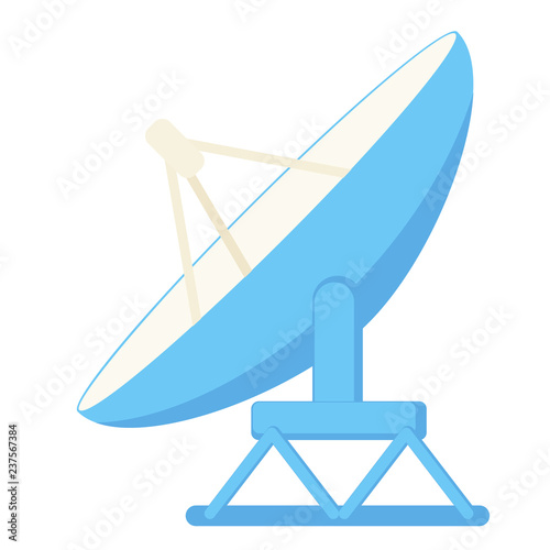 Cartoon satellite antena
