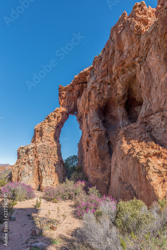 Rock arch at the Stadsaal Caves in the Cederberg Mountains