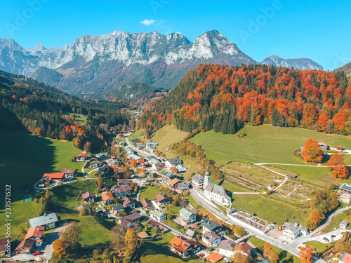 Obraz na płótnie Ramsau, Germany w salonie