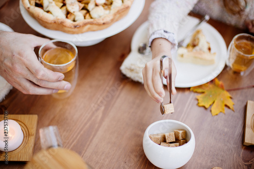 Picnic food served. © Alina Kulbashnaia