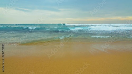 Waves of Indian ocean