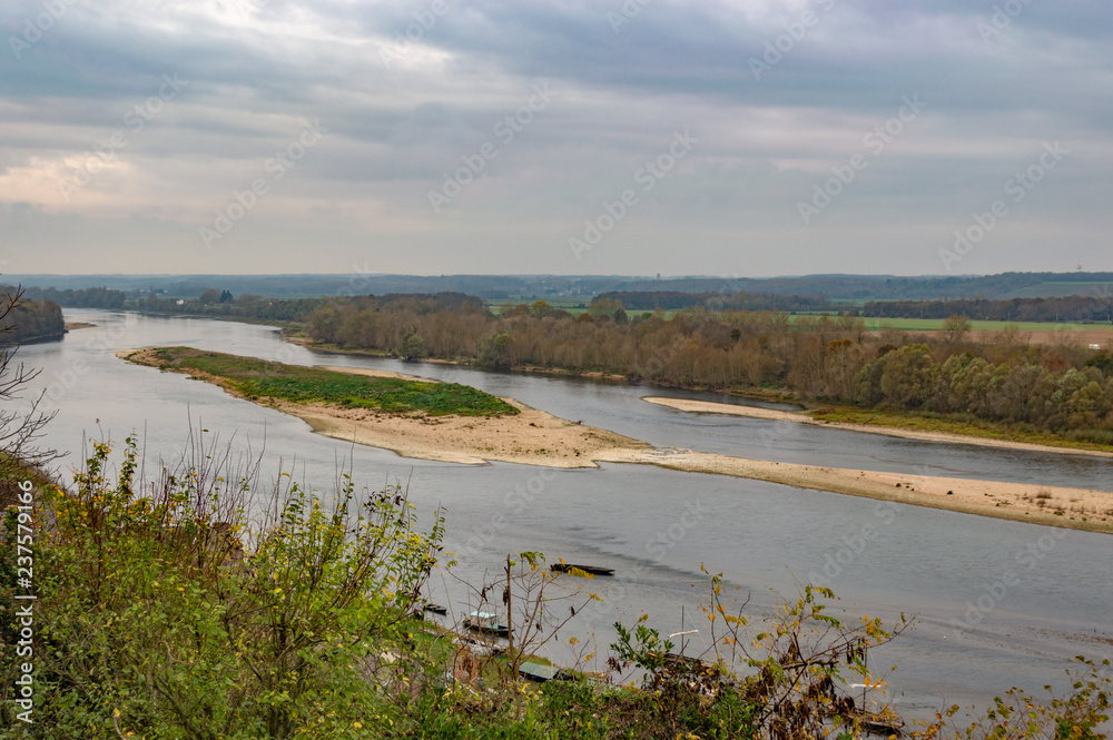 River Loire at Chaumont sur loire